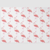 Design der Flamingo-Serie 1 Seidenpapier (Vorderseite)