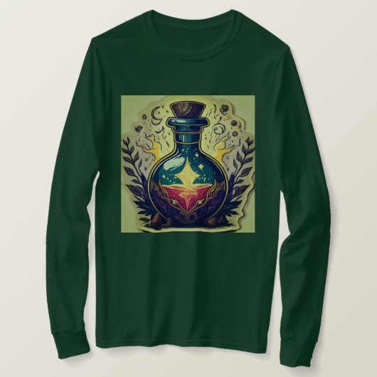 Design der Flasche T-Shirt (Design vorne)