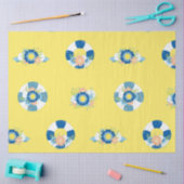 Design der floralen nautischen Serie 2 Seidenpapier (Basteln)