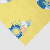 Design der floralen nautischen Serie 2 Seidenpapier (Ausschnitt)