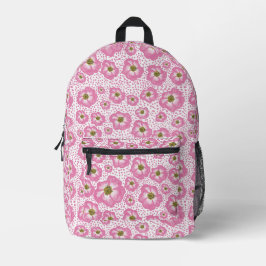 Design der freilebenden Rose im Rucksack