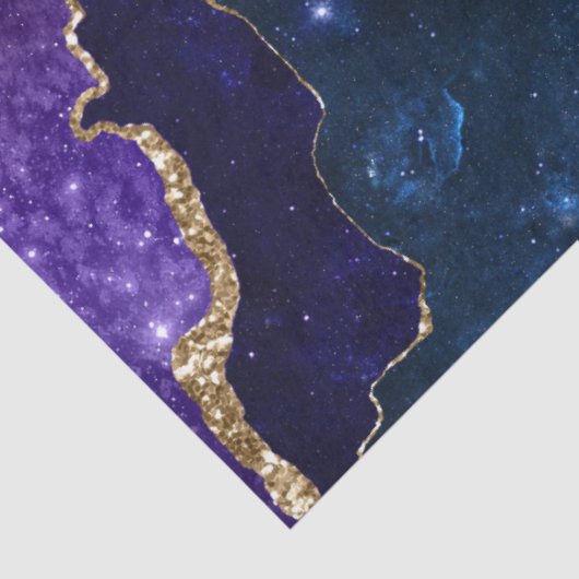 Design der Galaxy Agate Serie 11 Seidenpapier (Ausschnitt)