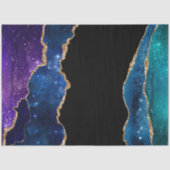 Design der Galaxy Agate Serie 11 Seidenpapier (Vorderseite)
