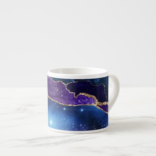 Design der Galaxy Agate Serie 13 Espressotasse (Vorderseite Rechts)