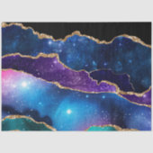 Design der Galaxy Agate Serie 14 Seidenpapier (Vorderseite)
