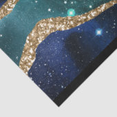 Design der Galaxy Agate Serie 15 Seidenpapier (Ausschnitt)