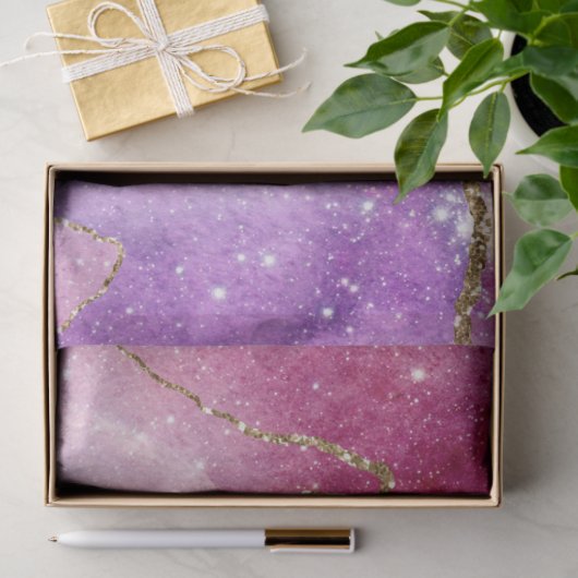 Design der Galaxy Agate Serie 5 Seidenpapier (Geschenk)