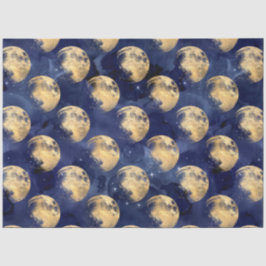 Design der Galaxy Moon Serie 10 Seidenpapier