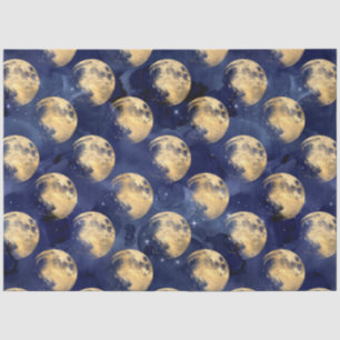 Design der Galaxy Moon Serie 10 Seidenpapier