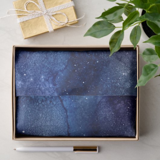 Design der Galaxy Moon Serie 1 Seidenpapier (Geschenk)