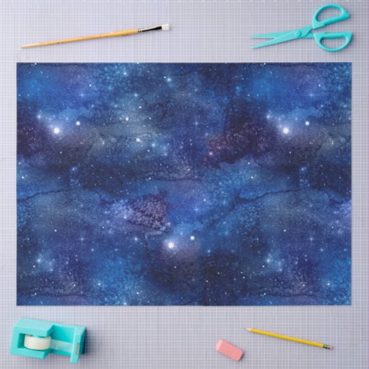 Design der Galaxy Moon Serie 1 Seidenpapier (Basteln)