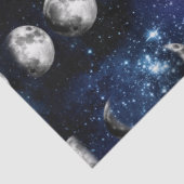 Design der Galaxy Moon Serie 9 Seidenpapier (Ausschnitt)