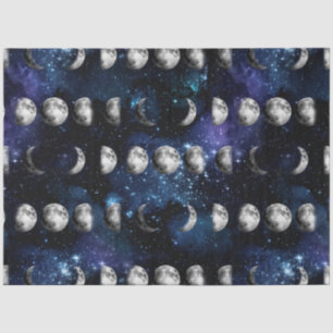 Design der Galaxy Moon Serie 9 Seidenpapier