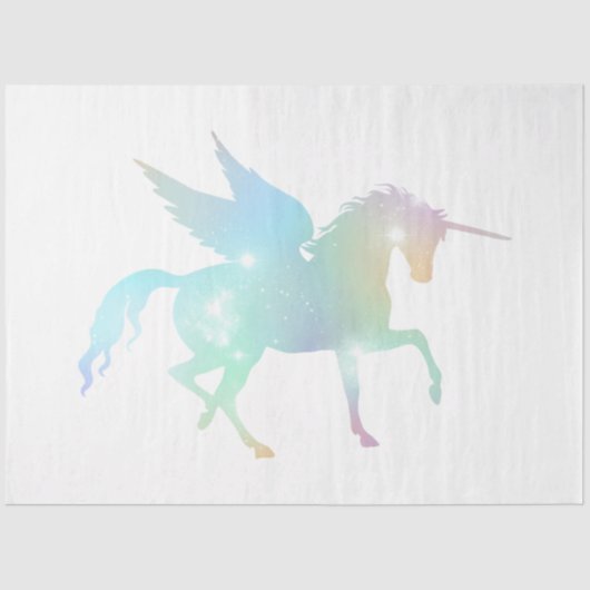 Design der Galaxy Unicorn Serie 19 Seidenpapier (Vorderseite)