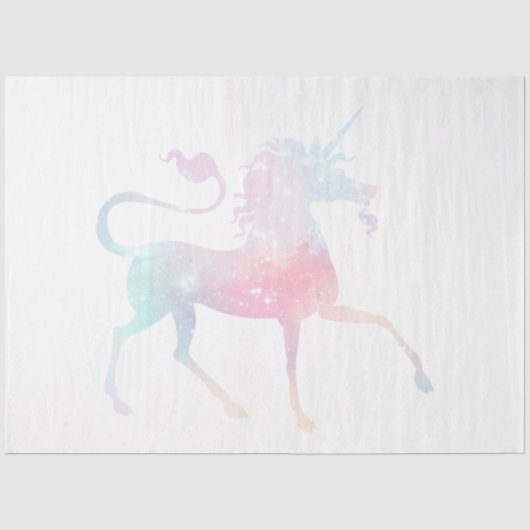 Design der Galaxy Unicorn Serie 3 Seidenpapier (Vorderseite)