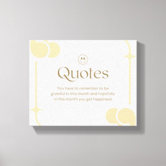 Design der gedruckten Leinwand (Vorderseite)