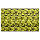 Design der gelben, gemischten Muster Stoff (Yard (91,4 cm))