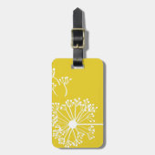 Design der gelben Leuchte Gepäckanhänger (Vorderseite vertikal)