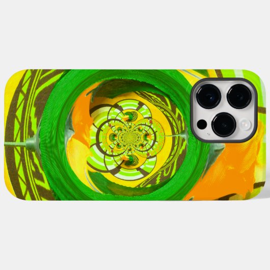 Design der gelben Rose Grafik Case-Mate iPhone Hülle (Rückseite (Horizontal))