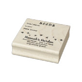 Design der Gerettet Saatbienen Gummistempel (Stempel)