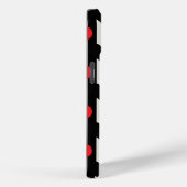 Design der gestrichenen roten Liebe Herzmuster Case-Mate iPhone Hülle (Rückseite / Rechts)