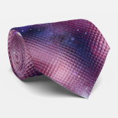 Design der glänzenden Galaxy-Serie 12 Krawatte (Gerollt)