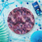 Design der glänzenden Galaxy-Serie 12 Pappteller (Party)