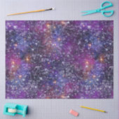 Design der glänzenden Galaxy-Serie 16 Seidenpapier (Basteln)