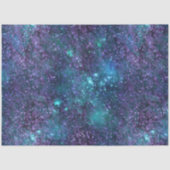 Design der glänzenden Galaxy-Serie 1 Seidenpapier (Vorderseite)