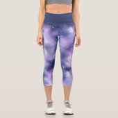 Design der glänzenden Galaxy-Serie 2 Capri Leggings (Vorderseite)