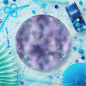 Design der glänzenden Galaxy-Serie 2 Pappteller (Party)