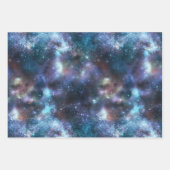 Design der glänzenden Galaxy-Serie 3 Geschenkpapier Set (Vorderseite 3)