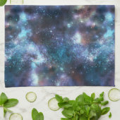 Design der glänzenden Galaxy-Serie 3 Geschirrtuch (Gefaltet)