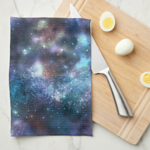 Design der glänzenden Galaxy-Serie 3 Geschirrtuch