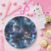 Design der glänzenden Galaxy-Serie 3 Pappteller (Party)