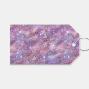 Design der glänzenden Galaxy-Serie 6 Geschenkanhänger