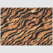 Design der Glitzer Tiger Serie #2 Seidenpapier (Vorderseite)
