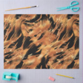 Design der Glitzer Tiger Serie #5 Seidenpapier (Basteln)