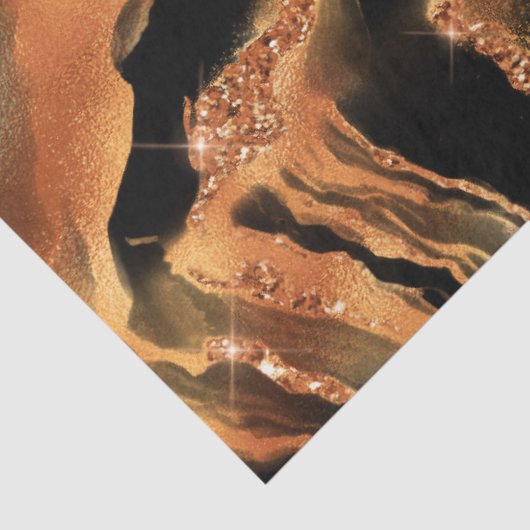 Design der Glitzer Tiger Serie #8 Seidenpapier (Ausschnitt)