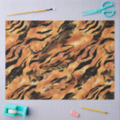 Design der Glitzer Tiger Serie #9 Seidenpapier (Basteln)