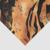 Design der Glitzer Tiger Serie #9 Seidenpapier (Ausschnitt)