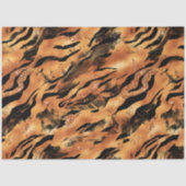 Design der Glitzer Tiger Serie #9 Seidenpapier (Vorderseite)