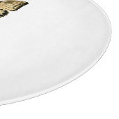 Design der Gold SteamPunk-Serie 7 Schneidebrett (Ecke)