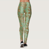 Design der Gold Velvet Serie 3 Leggings (Rückseite)