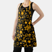 Design der Golden Stars Glitzer Schürze (InSitu)