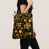 Design der Golden Stars Glitzer Tasche (Von Nahem)