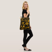 Design der Golden Stars Glitzer Tasche (Am Model)