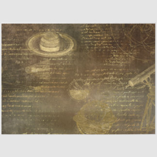 Design der goldenen Galileo-Serie 15 Seidenpapier