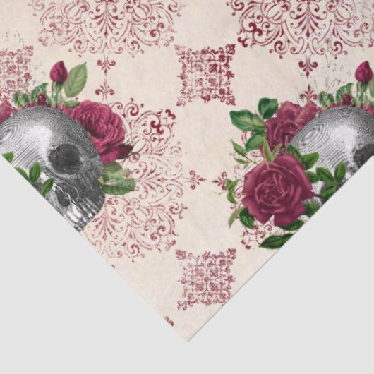 Design der Gothic Countenance 12 Seidenpapier (Ausschnitt)