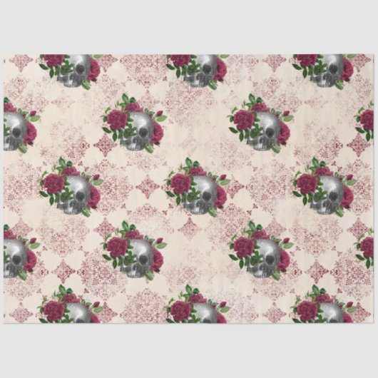 Design der Gothic Countenance 12 Seidenpapier (Vorderseite)